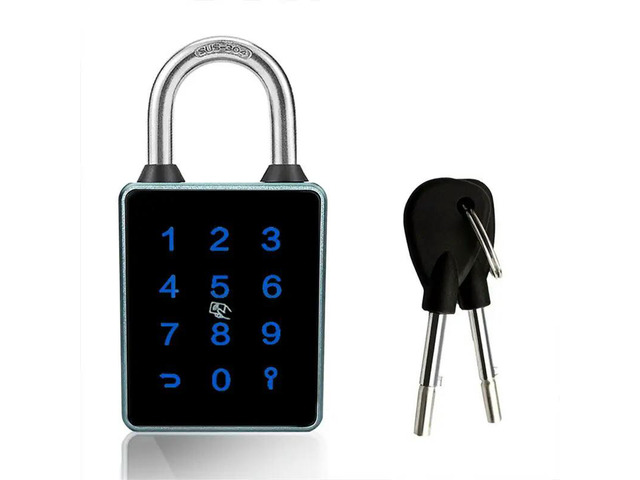 Ttlock Password Bluetooth Padlock Touch Screen RFID IC Card Key Home Security Waterproof Cabinet Electronic Padlock
