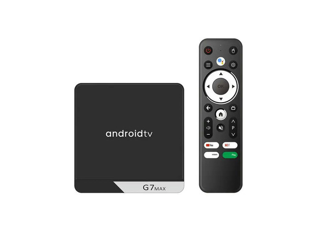 G7 Max TV Box Android 11 S905X4 4GB+64GB 1000M AV1 4K HD 2.4Ghz/5Ghz Dual USB3.0 Set Top Box Media Player