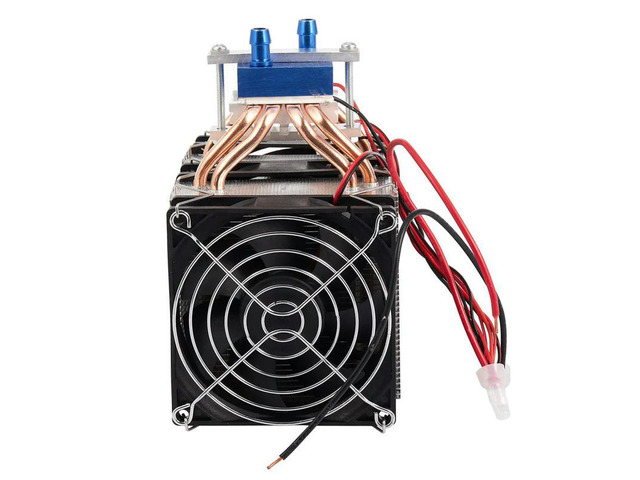 2 PC Thermoelectric Cooler Semiconductor Refrigeration Peltier Cooler Air Cooling Radiator Water Chiller Cooling System