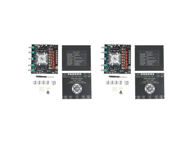 2X XY-S350H 2.1 Channel TPA3251 Bluetooth Power Amplifier Board High Bass Subwoofer 220Wx2+350W