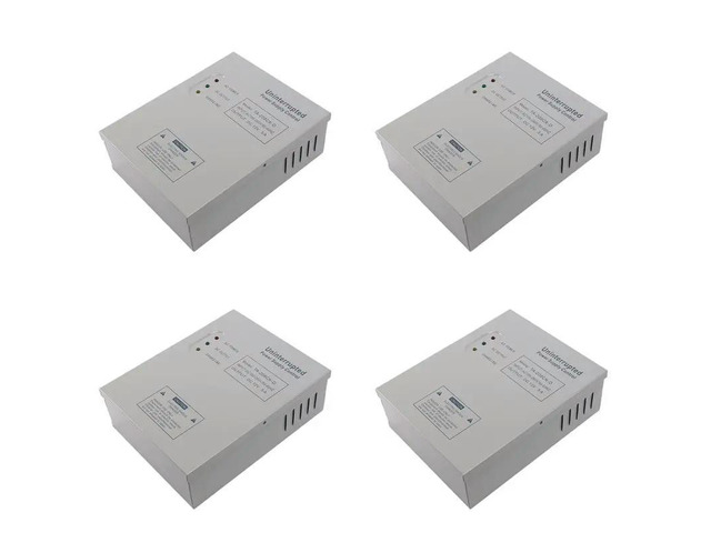 4X 208CK-D AC 110-240V DC 12V/5A Door Access Control System Switching Supply Power UPS Power Supply