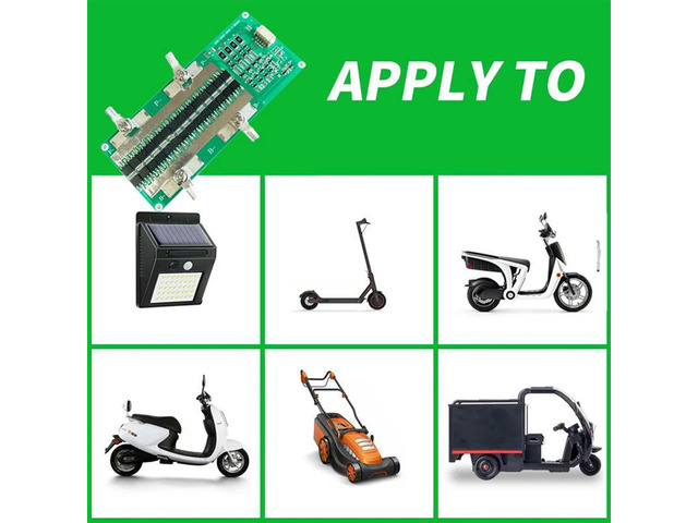 20X 4S 12V Lifepo4 Protection Board With Balanced Charging 150A Continuous 100A Power Car Start Equalizer