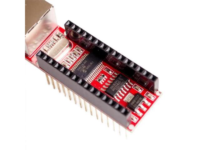 ENC28J60 Ethernet Shield V1.0 for compatible Nano 3.0 RJ45 Webserver Module