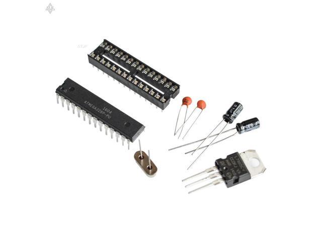 ATMEGA328P-PU without-Ar duino BOOTLOADER + DIP Socket & 16MHz crystal Kit