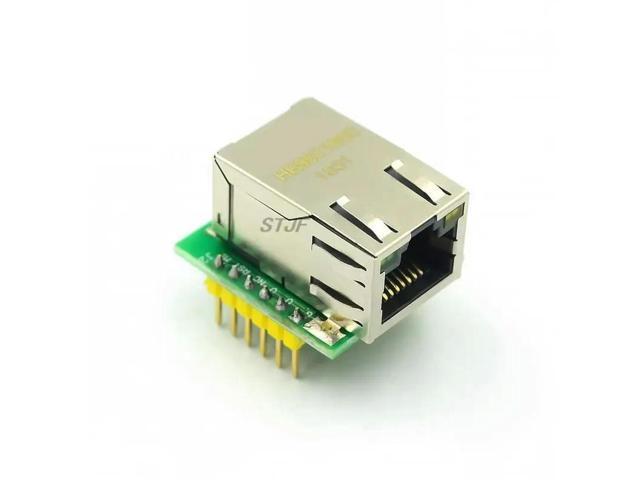 USR-ES1 W5500 Ethernet network module hardware SPI to LAN/ Ethernet TCP / IP 51 / STM32 microcontroller program over W5100