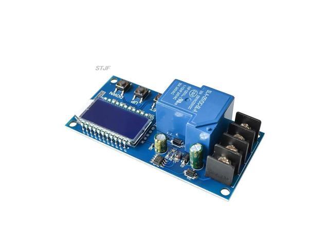 DC 6-60v 30A Charging Control Module Protection Board Charger Time Switch LCD Display XY-L30A