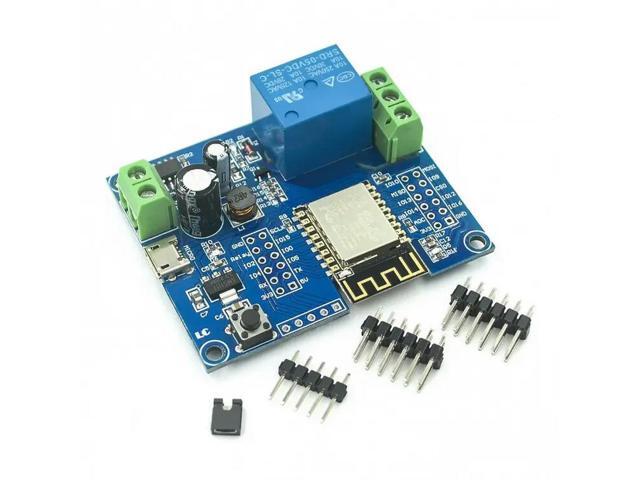 DC5-80V Power Supply ESP8266 Single-Channel Relay Module ESP-12F Development Board