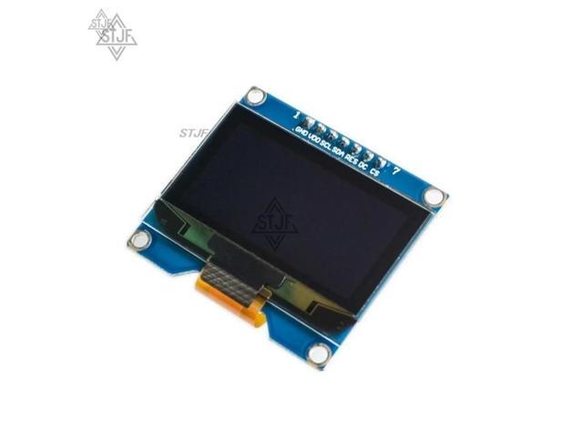 Wholesale 1.54 inch 7PIN White OLED Screen Module SSD1309 Drive IC Compatible for SSD1306 IIC / SPI Interface 128*64