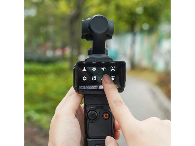 Sun Shade Cover Quickly Release Lightweight Screen Shade Light Shielding Screen Sunhood Camera Accessories for Osmo Pocket 3