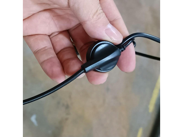 Cable Head-mounted Headset Microphone Flexible Wired Boom Amplifie