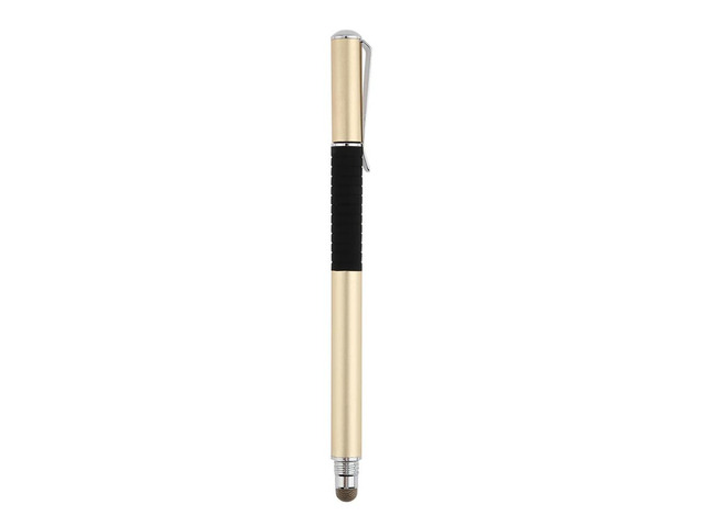 WK120B-J Capacitive Pen 2 in 1 Touch Screen Drawing Pen (Gold)