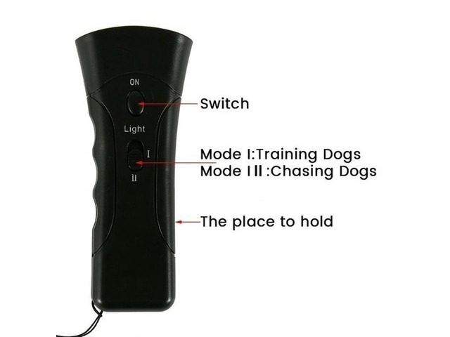 Animal Deterrent Device Ultrasonic Dog Outdoor Dog Anti Bark Dog Training Device for Indoor and Outdoor Dog