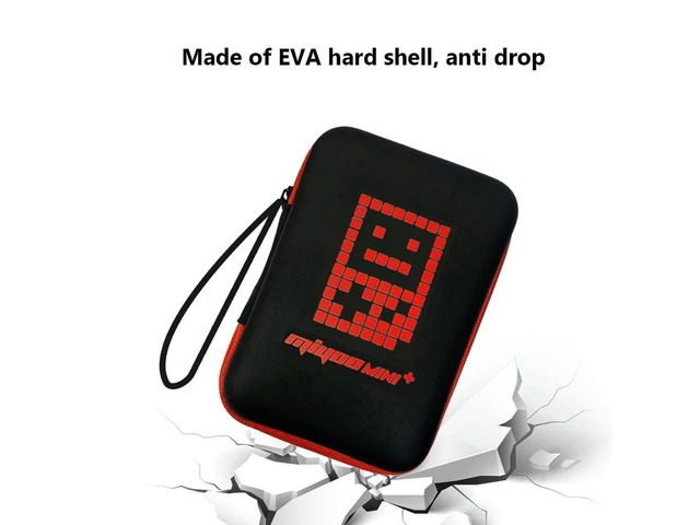 EVA Game Console Organizer Waterproof Multifunctional Game Console Protection Bag Wear-resistant Lightweight for Miyoo Mini Plus