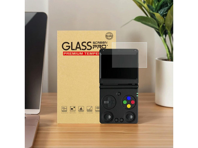 2Pcs Screen Protector Anti-scratch Protective Film 9H HD Tempered Film for Anbernic RG34XXSP Game Accessories