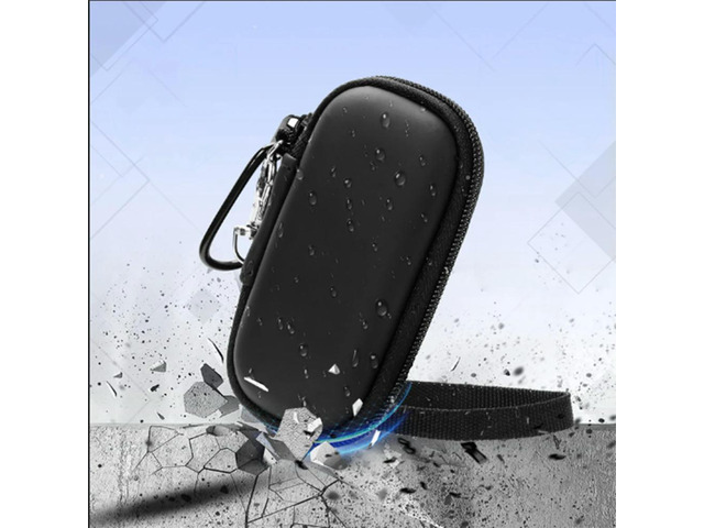 Heart Monitor Case with Mesh Pocket Case with Removable Strap Waterproof Carrying Case for KardiaMobile 6L G