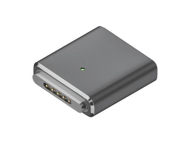100W USB C To Magnetic 3 Charging Adapter with LED Indicator PD3.1 Type-C Female To Magnetic 3 Adapter for MacBook Air/Pro