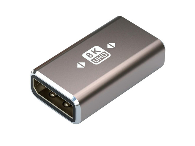 DP To DP Adapter 8K60Hz 32.4 Gbps Support Displayport 1.4 Gold-Plated Male To Male/Male To Female/Female To Female for MacBook