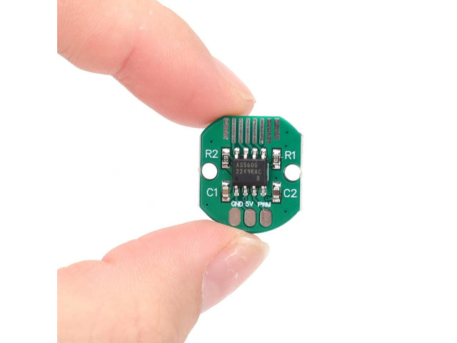AS5600 Magnetic Position Sensor Encoder High Precision 12-Bit PWM I2C Interface with 3-pin Wire for Brushless Gimbal Motor