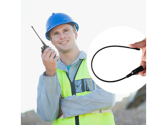NA-771 SMA-F Flexible Antenna VHF UHF SMA Female Walkie Talkie UHF Flexible Antenna 144/430MHz for Baofeng 5R BF-666S BF-777S