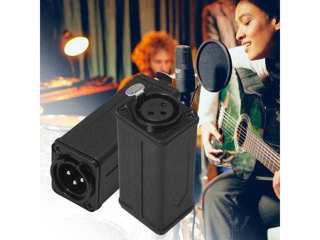 3Pin XLR Male To Female Connector Stable Signal DMX512 Connector Anti-Interference for Microphone Mixer Audio Devices