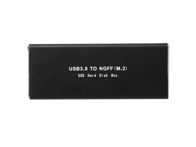 M.2 to USB 3.0 6Gbps SSD External Enclosure Converter Adapter Case