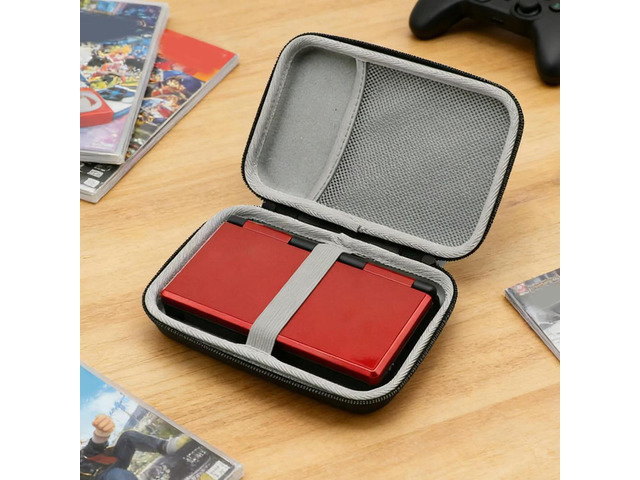 Hard Carrying Case Shockproof Travel Organizer Case Carrying Bag Compatible for Anbernic RG DS Retro Handheld Game