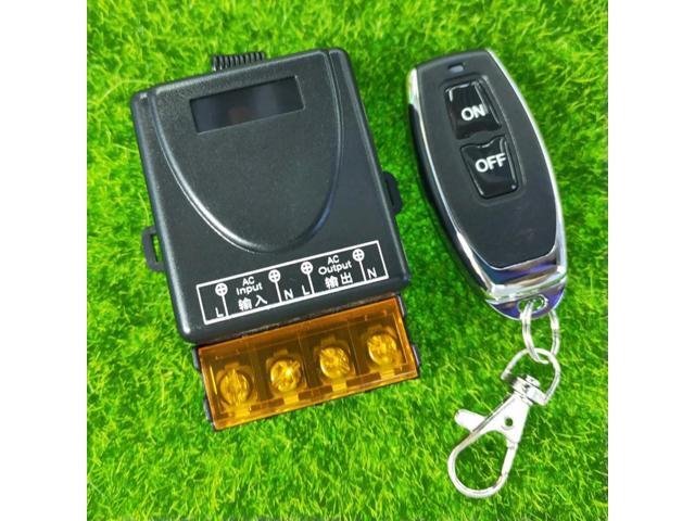 433mhz Universal DC12V 24V 10A Relay 1 Channel RF Remote Control Switch Receiver Transmitter Lighting/LED remot/lamp