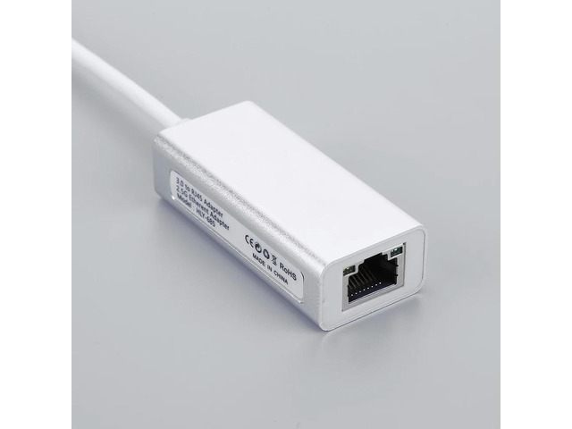 Ethernet USB Adapter 2.5G Wired LAN Network Aluminum Alloy PC Internet USB USB3.0 RJ45 for Desktop Laptop Computer