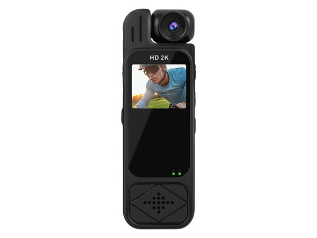 1080P/2K Mini Body Camera Night Vision Wearable Body Worn Cam Outdoor Video Recorder for Work Travel