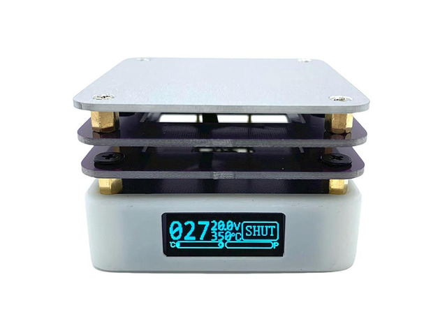 65W Preheat Soldering Station Constant Temperature Adjustable Welder Hot Plate Rework Heater Plate for Repair DIY oratory