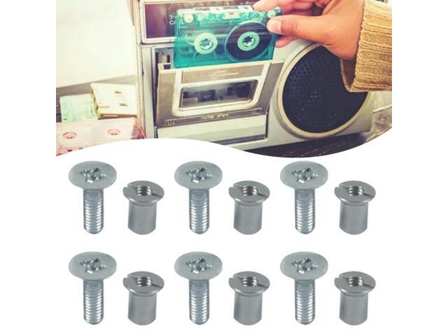 24Pcs Nab HUB Screw Set Stainless Steel l Screws Fasteners Kit Universal for 3M for AMPEX for TEAC for RMGI