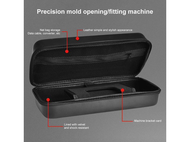 EVA Hard Carrying Case Waterproof Bag Shockproof Hard Shell Case Anti-Scratch for Claw 8 for Claw 8 AI+