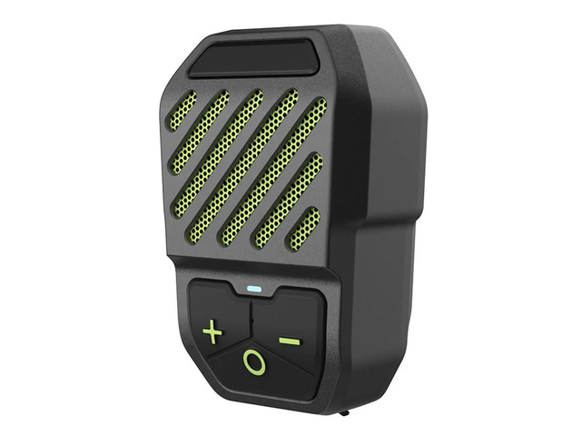 Clip-On Speaker Lightweight BT Microphone Speaker Small Back Clamp Audio Player for Hands-Free Music and Calls
