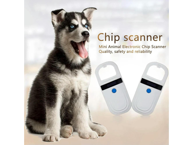 Electronic ID Chip Pet Certificate Handheld Card Reader Animal Identification Tag Readers Pet Accessories