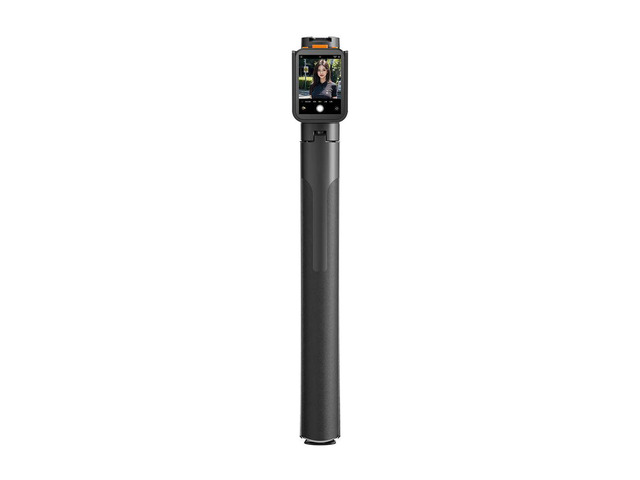 Handheld RC Selfie Stick with Screen Telescopic Record Tool USB-C Rechargeable Anti-Shake Selfie Vlog Monitor for phone