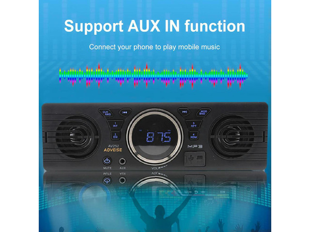 MP3 Player Car FM Radio Support for TF MINI USB AUX Interface Car Receiver Audio Multimedia Player Bluetooth-compatible