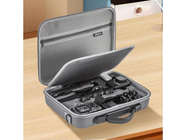Carrying Case Carrying Shoulder Bag PU Camera Accessories Bag with Strap for Gopro Hero 13 12 11 10 9 Camera Accessories