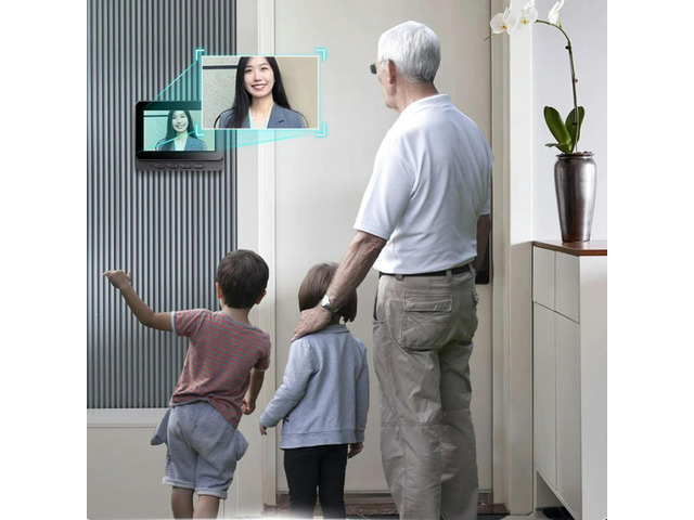 2.4G Wi-Fi HD Video Doorbell with 4.3Inch IPS Display ligent Video Intercom Doorbell 2 Way Audio Infrared Night Vision