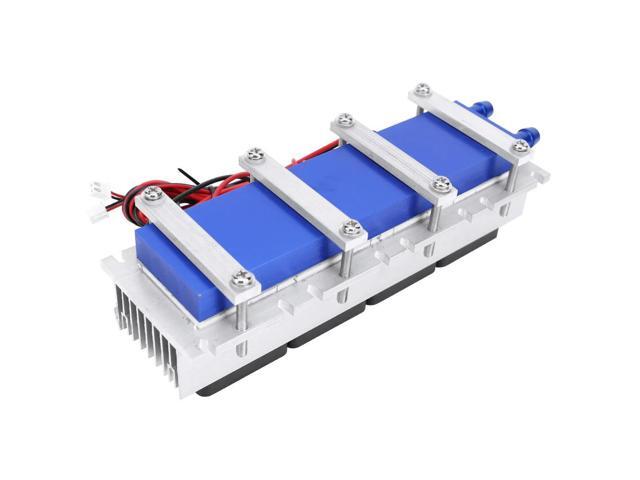 Thermoelectric Peltier Refrigeration Cooler DC 12V Air Conditioner Cooling System DIY Kit 30A Peltier Air Conditioning Unit