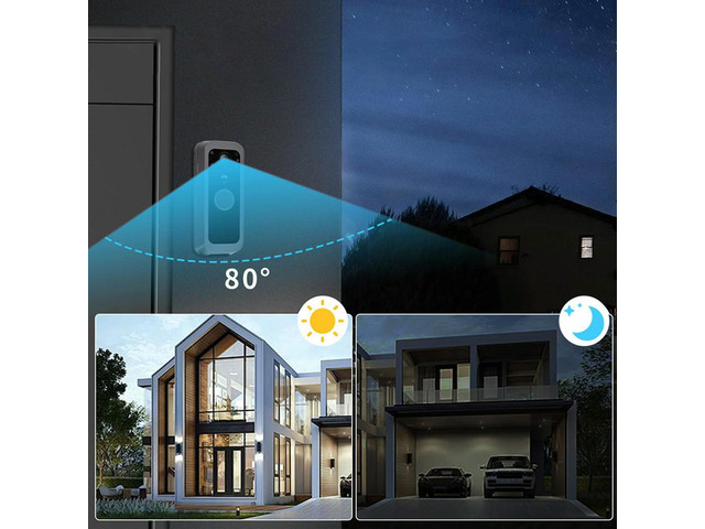 2.4G Video Monitoring ligent Doorbell 4.0 Inch IPS Screen Door Bell Intercom System Doorbell with Camera Monitor for Villa