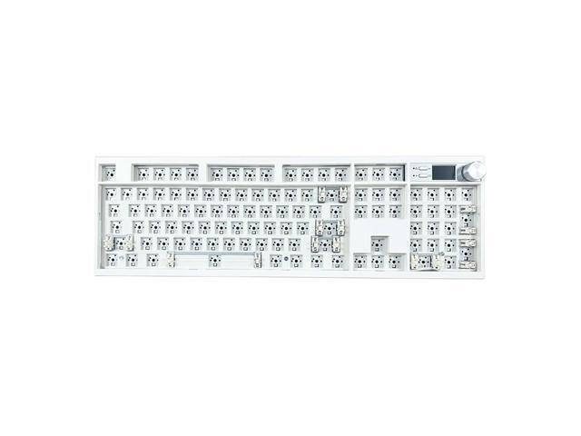 GMK67 75% Mechanical Keyboard Kit Gasket Mount BT5.0/2.4G /Wired Customizable Keyboards Kit Hot Swap with Display Screen