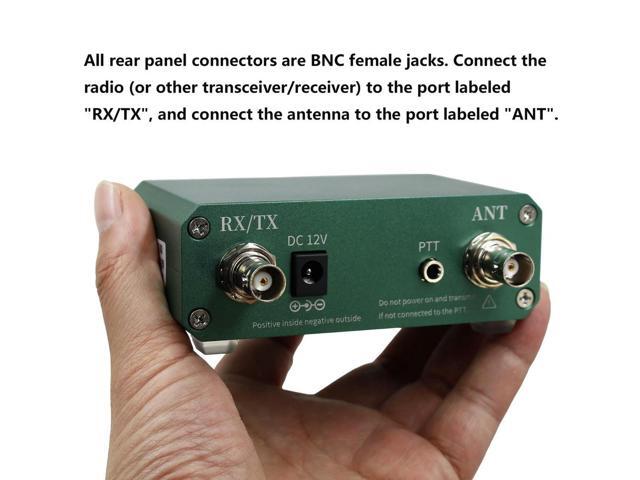 Shortwave Tuned Filter Amplifier Transmit & Bypass Modes SWL Shortwave Listening Amplifier Ideal for Shortwave Listening