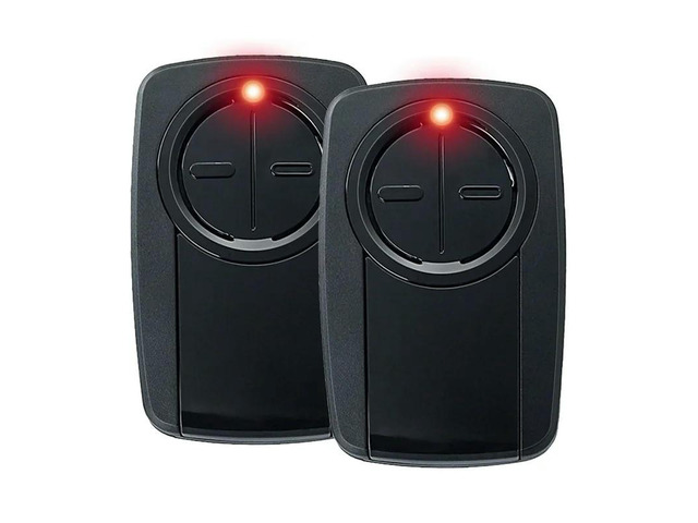 Klik5u-Bk2 Klik3u-Bk Universal 2-Button Garage Door Opener For Red/Orange/Purple/Green/Yellow Learn Button Or Dip Switch Du