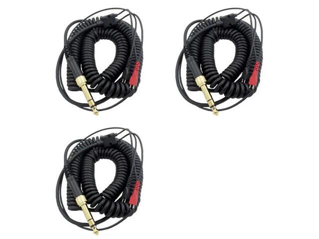 3X Headphone Cable For Sennheiser HD25 HD560 HD540 HD430 HD250 Headphones Adapter Replacement Spring Coil Earphones