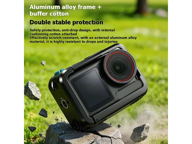 For Action 5 Pro/4/3 Frame Case Border Cage Protective Shell Shooting Accessories Camera Protection