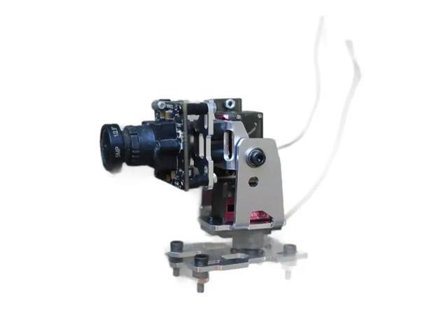 2 Axis Gimbal FPV Gimbal Servo Gimbal Bracket For Model Aeroplane Cameras Aluminum Alloy HighBracket