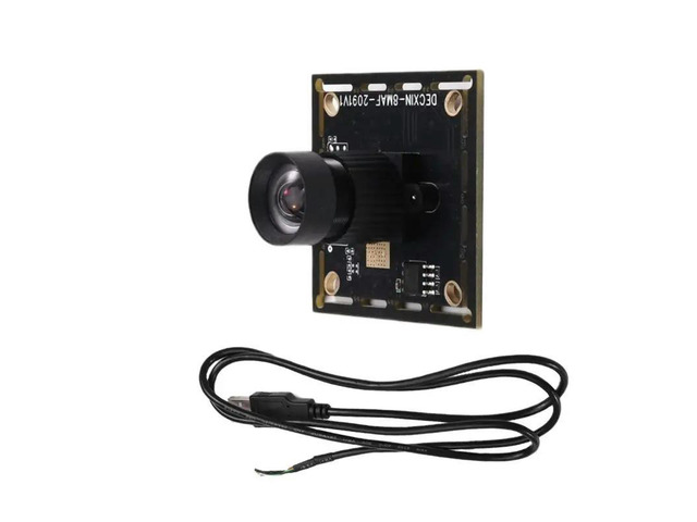 USB Camera Module 78-Degree 8M Fixed Focus HD, IMX179 Industrial Camera, Driver-Free With 1M USB Cable