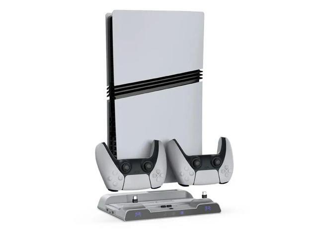 For PS5/Slim/Pro Multi-Function Cooling Base With Dual Controller Mobile Hard Disk Rack