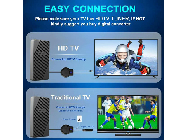 Ultra HDTV With Amplifier HD Digital TV Antenna For Indoor Amplified Dab Antenna 6000 Miles VHF/UHF Outdoor Aerial Set