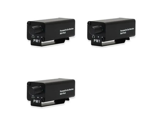 3X Mini Earphone Amplifier XLR Professional In Ear Stereo Personal Earphone Amplifier PM1 HIFI Headphone Amplifier